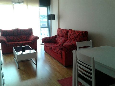 Living room of Apartment for sale in Narón  with Heating, Parquet flooring and Storage room