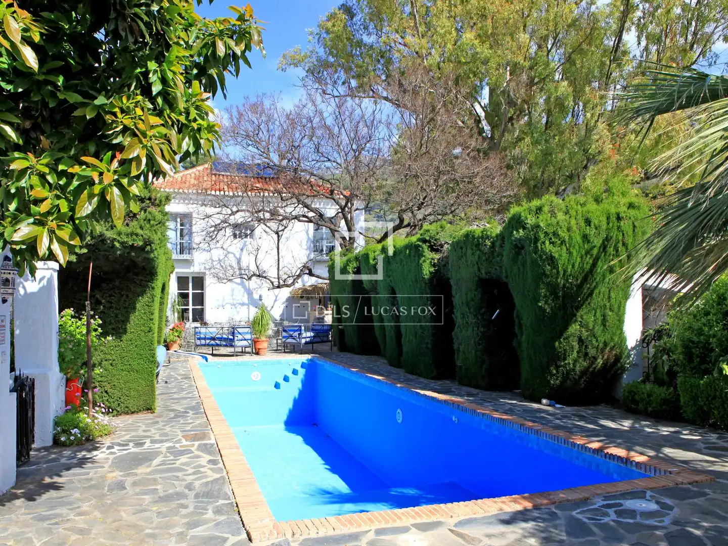 Vista exterior de Finca rústica en venta en Otívar con Aire acondicionado, Jardín privado y Terraza