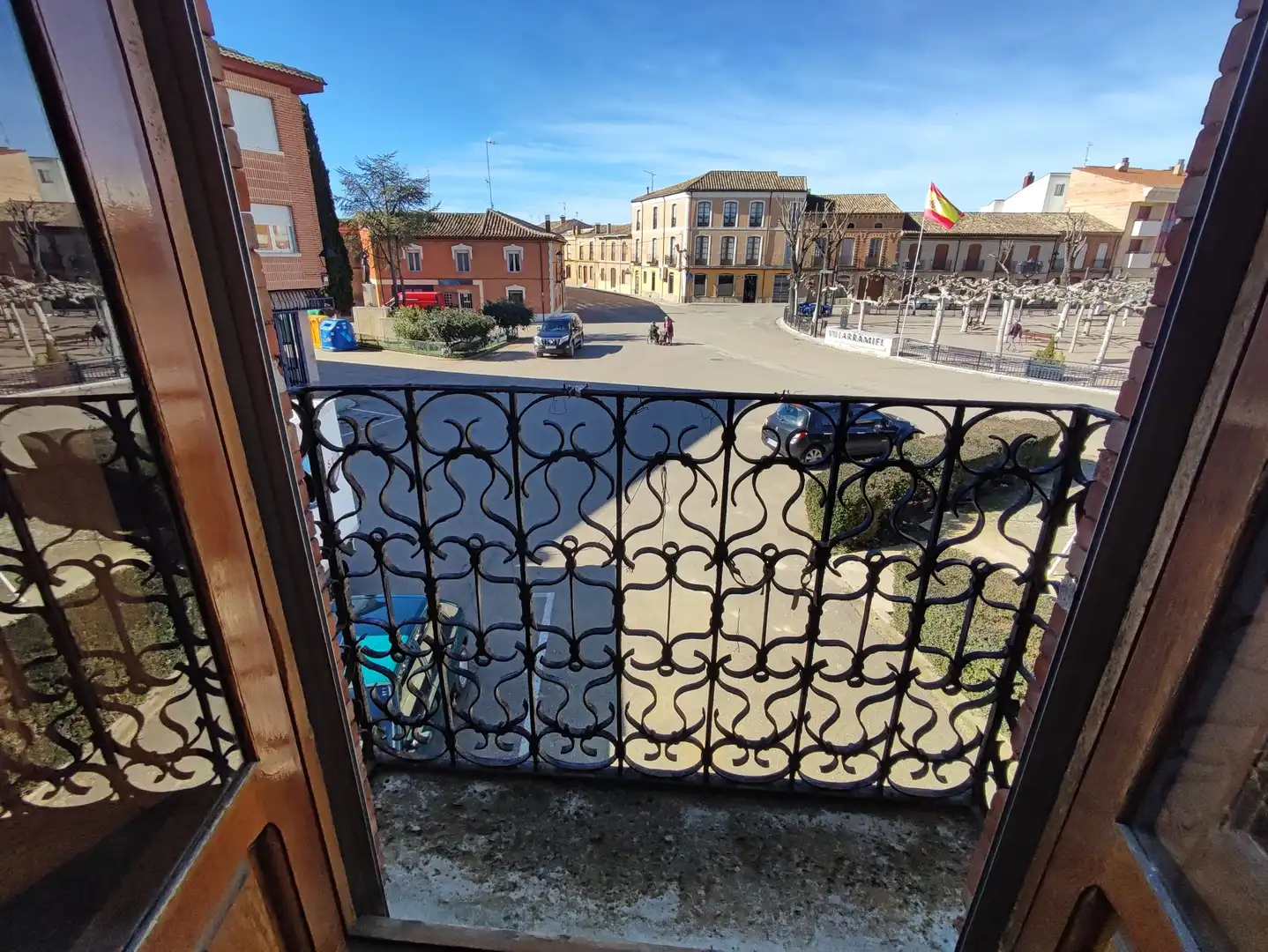 Vista exterior de Finca rústica en venta en Villarramiel con Calefacción, Terraza y Trastero