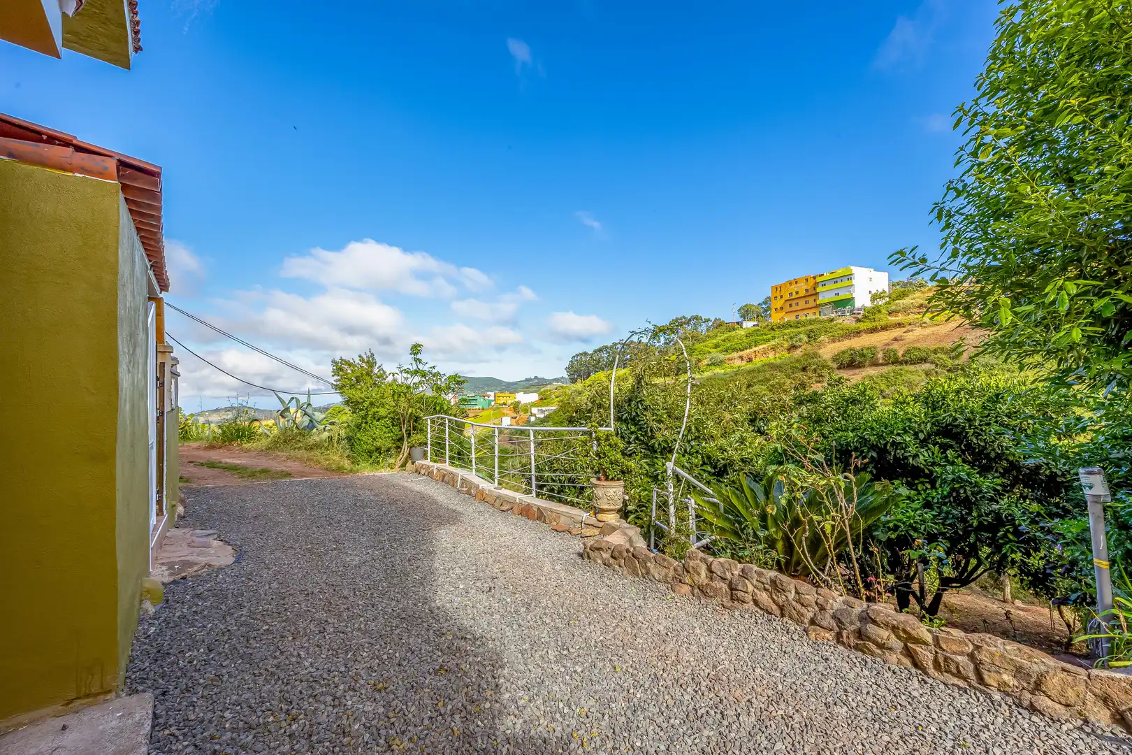 Exterior view of Houses for sale in Santa María de Guía de Gran Canaria  with Private garden, Terrace and Storage room