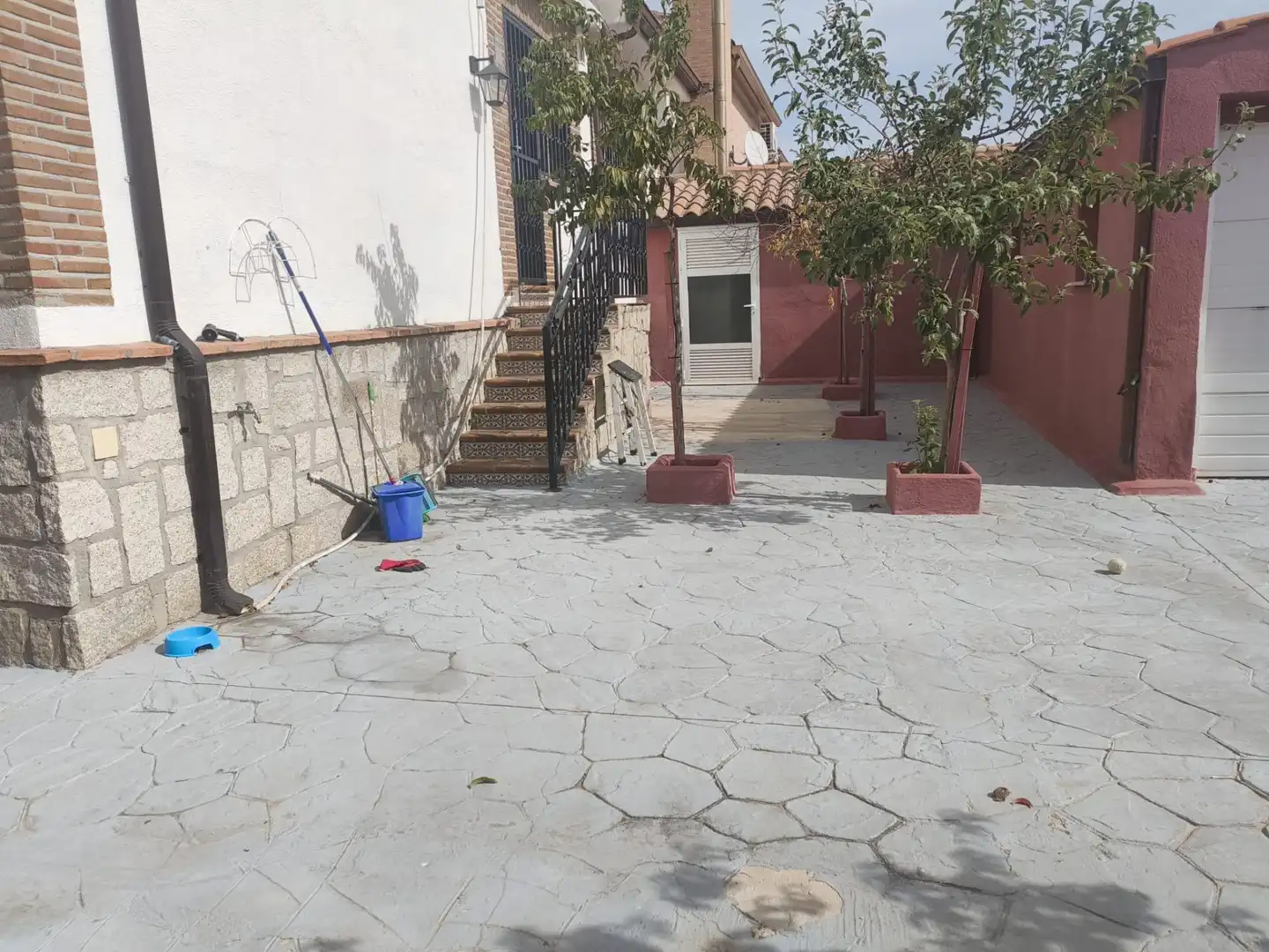 Terrassa de Casa o xalet en venda en Villaluenga de la Sagra amb Aire condicionat, Calefacció i Jardí privat