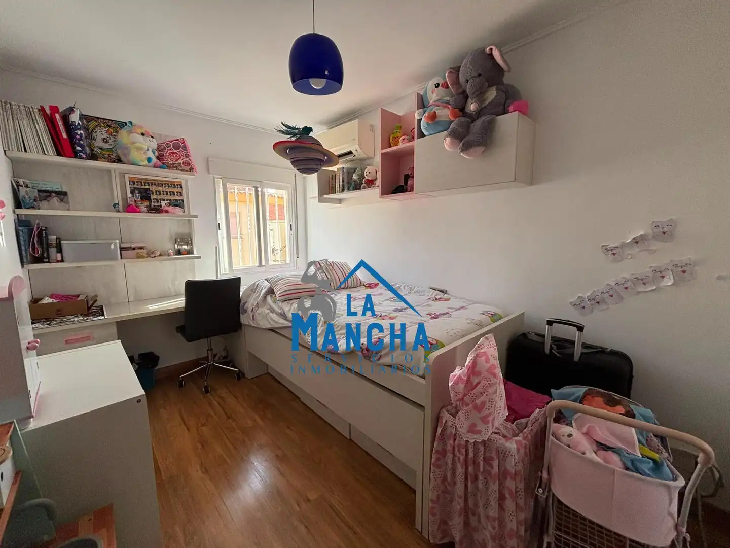 Bedroom of Flat for sale in Albacete  with Air Conditioner, Heating and Furnished