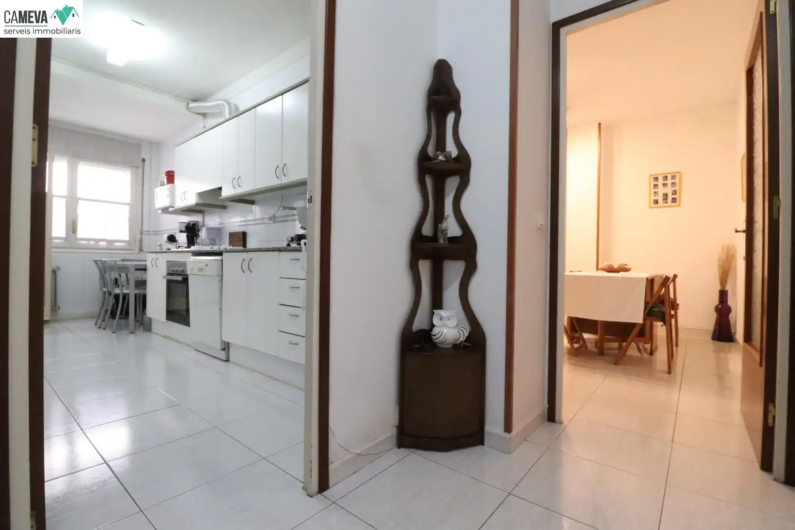 Cocina de Planta baja en venta en Sabadell con Aire acondicionado, Calefacción y Terraza