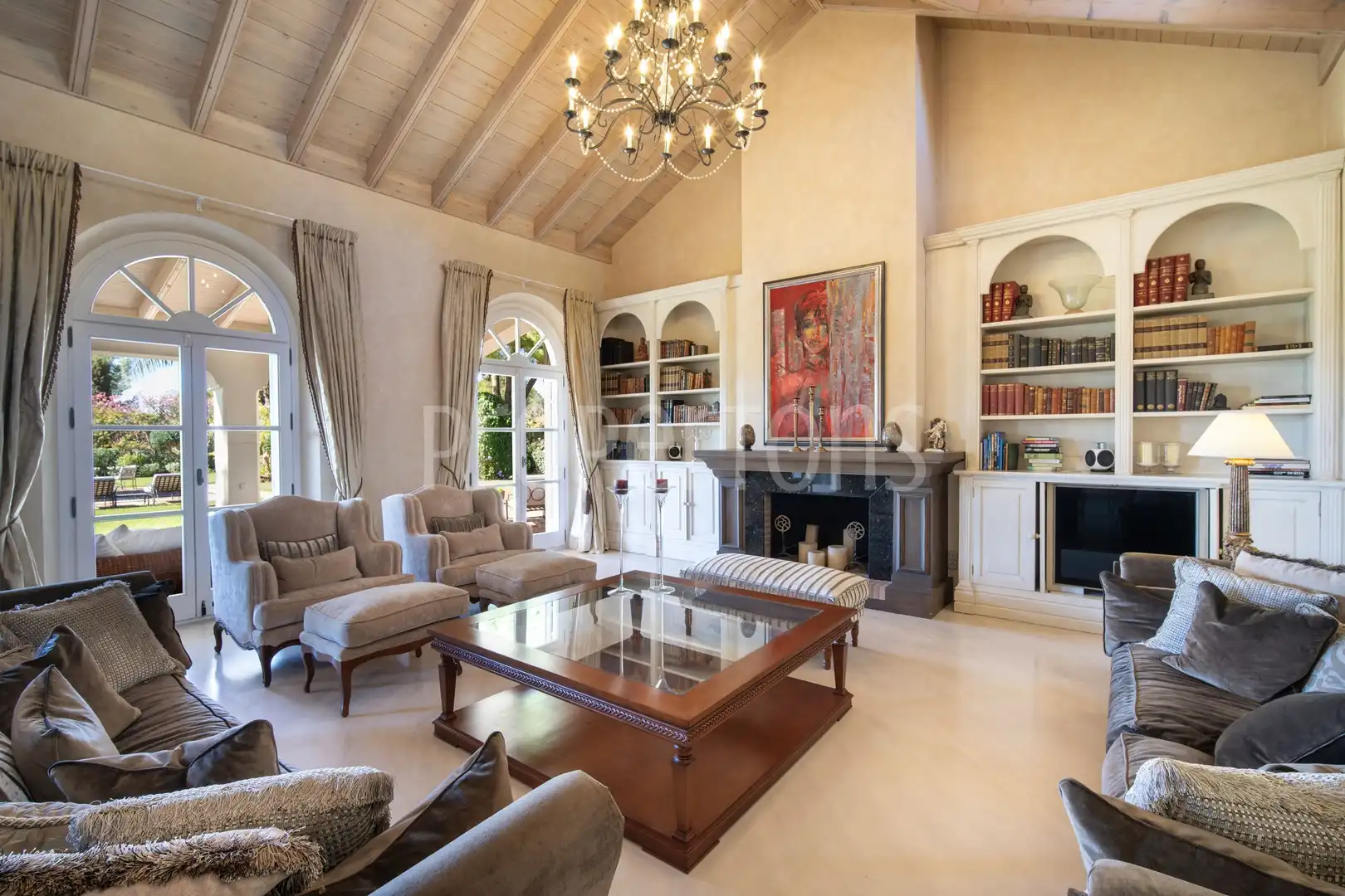Living room of Houses for sale in Marbella