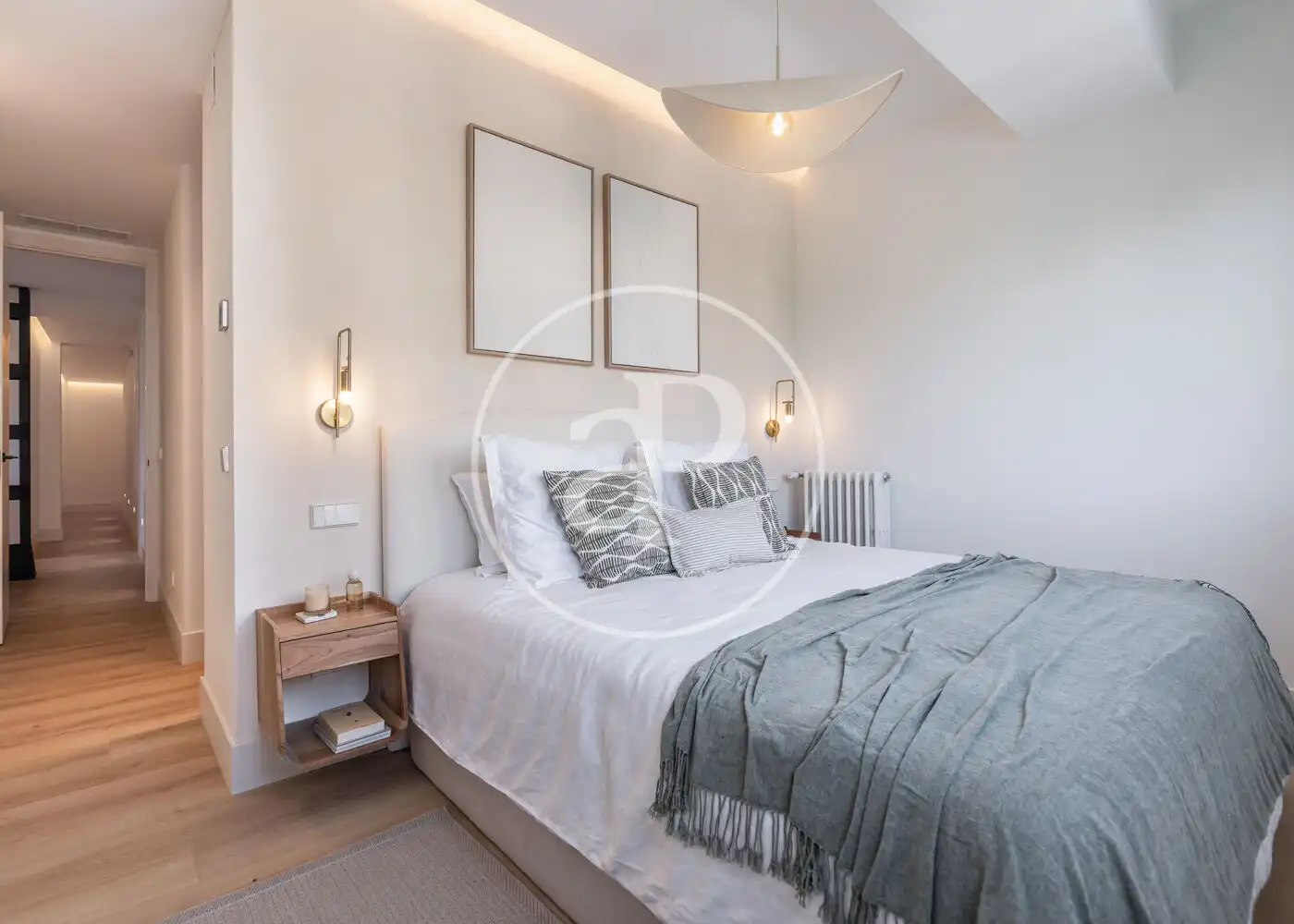Bedroom of Flat for sale in Madrid  with Heating and Furnished