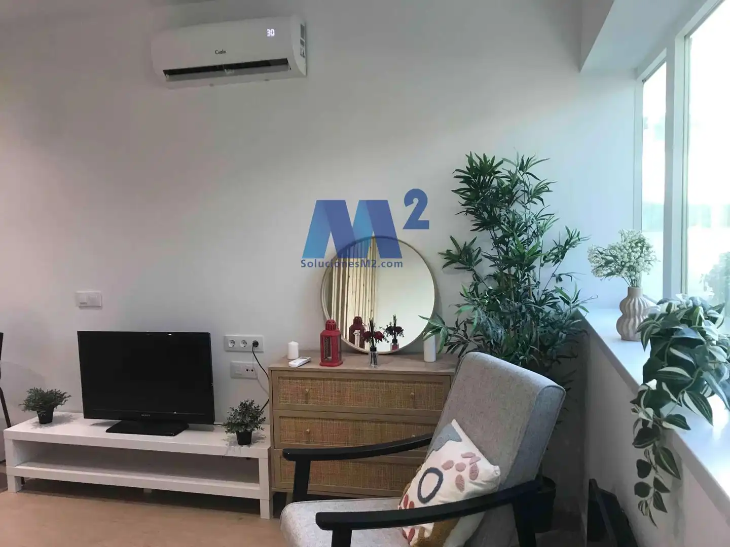 Sala de estar de Oficina en venta en San Sebastián de los Reyes con Aire acondicionado, Terraza y Trastero