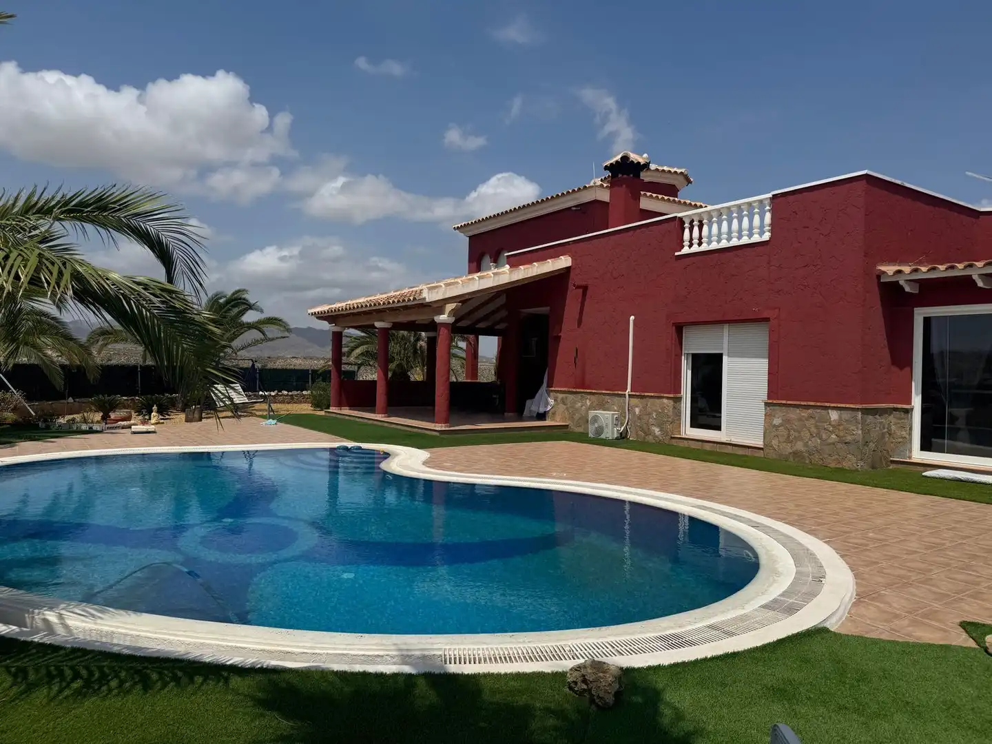 Piscina de Casa o xalet en venda en Cuevas del Almanzora amb Aire condicionat, Terrassa i Piscina
