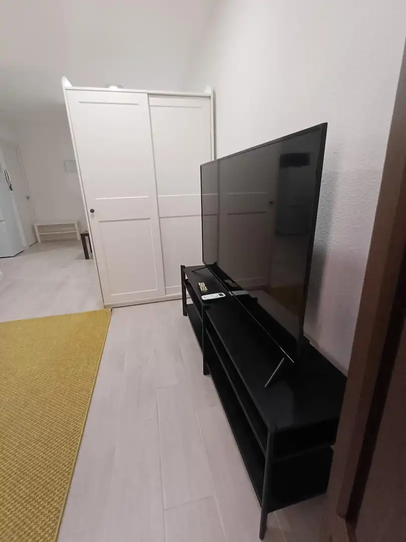 Sala de estar de Estudio de alquiler en Murcia con Aire acondicionado, Calefacción y Amueblado