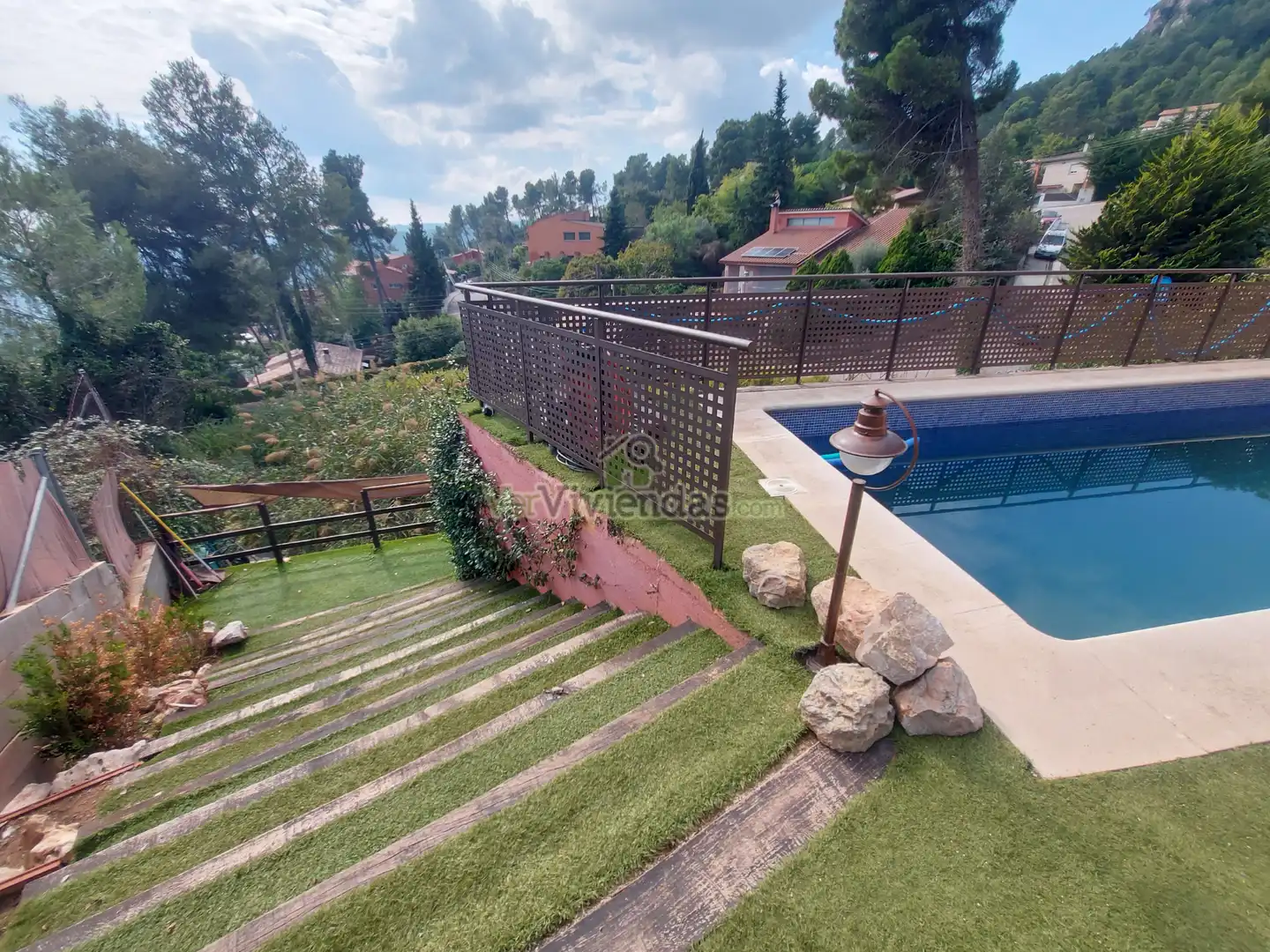 Jardí de Casa o xalet en venda en Corbera de Llobregat amb Aire condicionat, Calefacció i Jardí privat