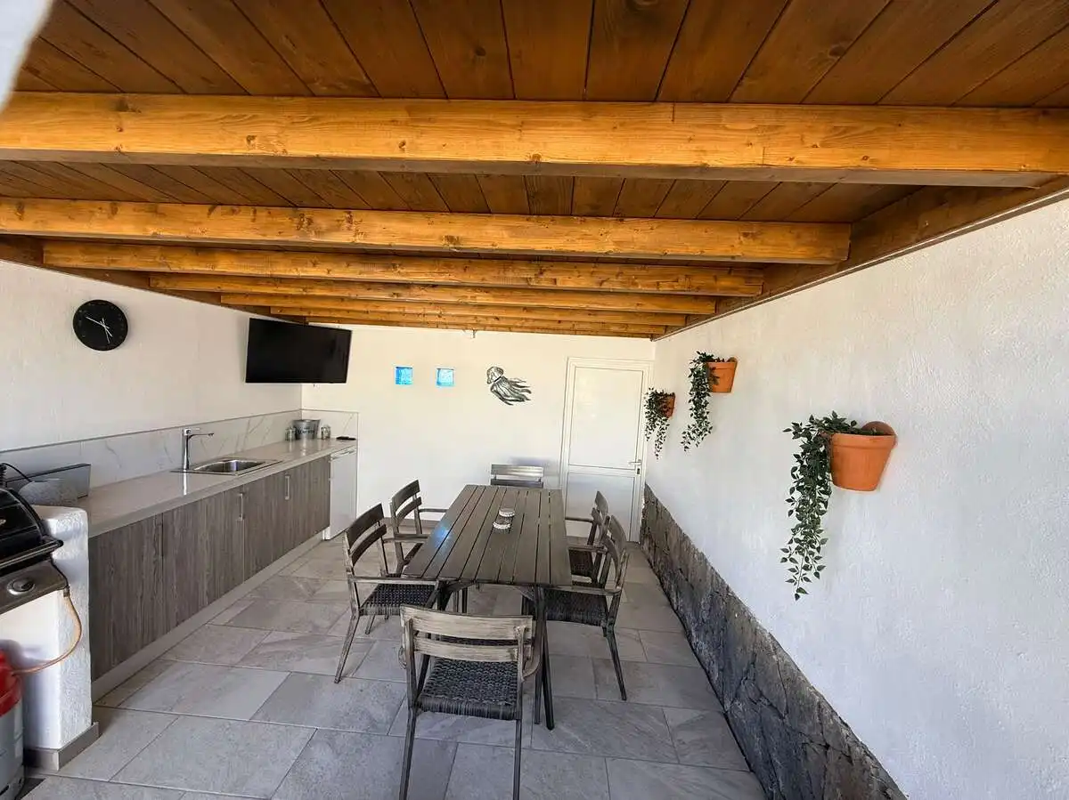 Terraza de Casa o chalet en venta en Yaiza con Aire acondicionado, Jardín privado y Piscina