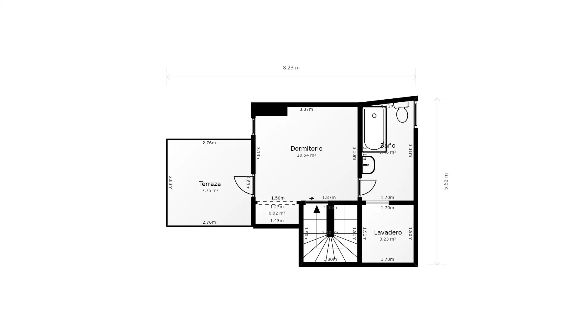 Adosado con terraza en venta en Urbanizacion Montepiedra 4E, imagen 35