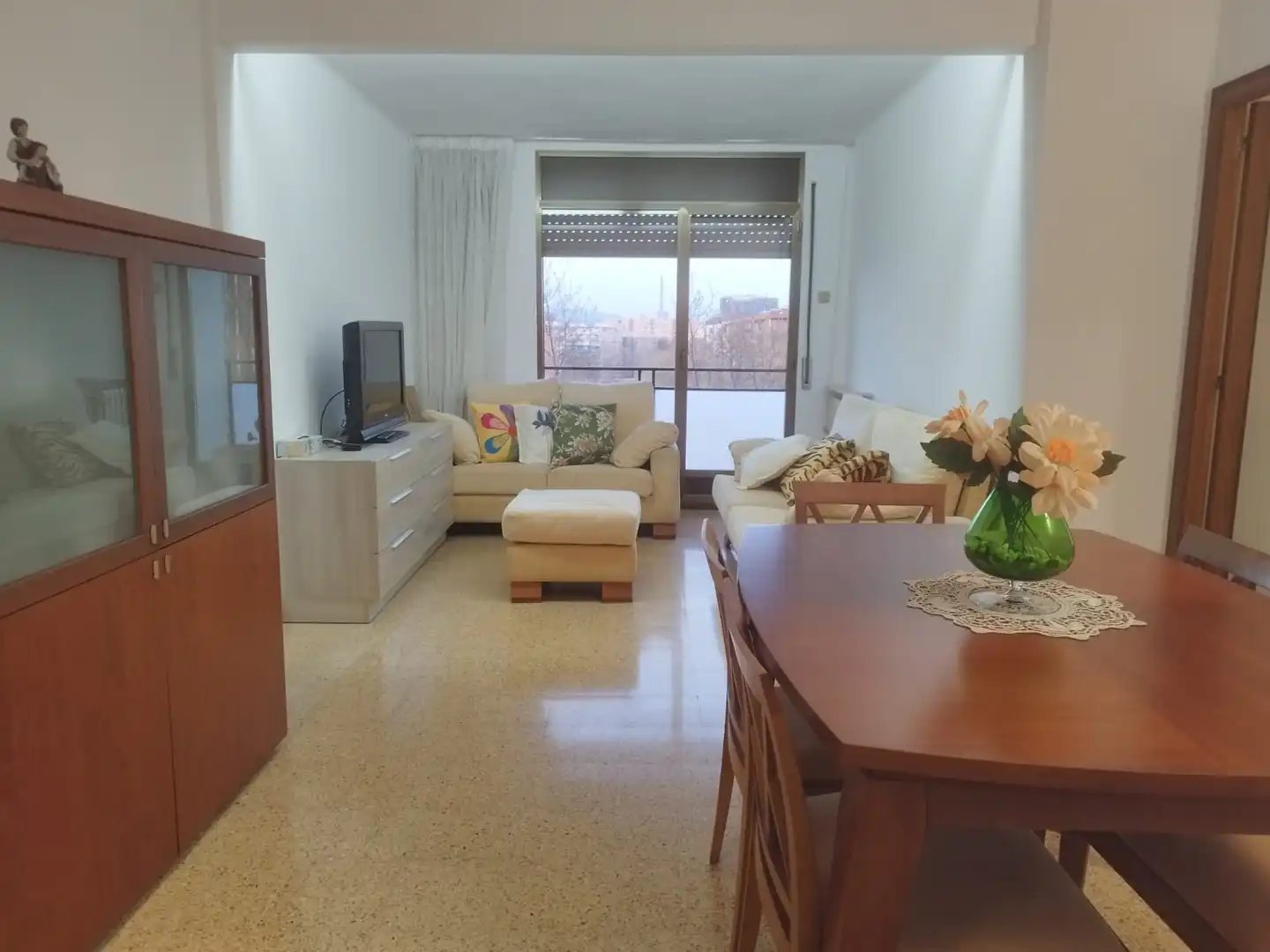 Living room of Flat for sale in Barcelona  with Heating, Oven and Balcony