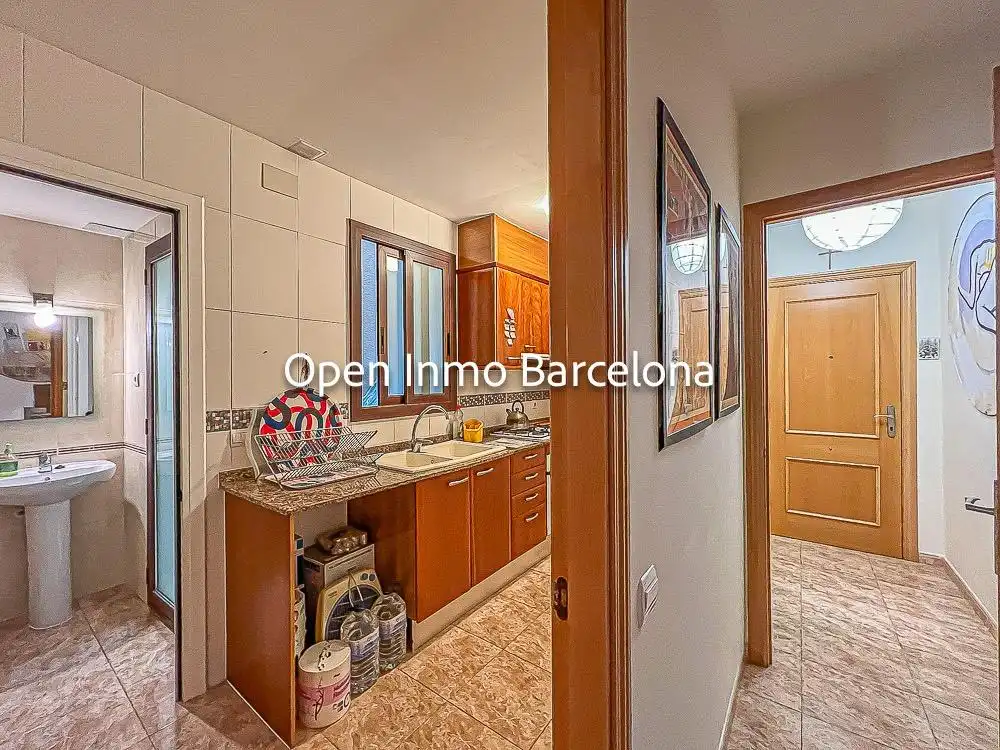 Kitchen of Duplexes for sale in Vilanova i la Geltrú  with Air Conditioner, Heating and Terrace