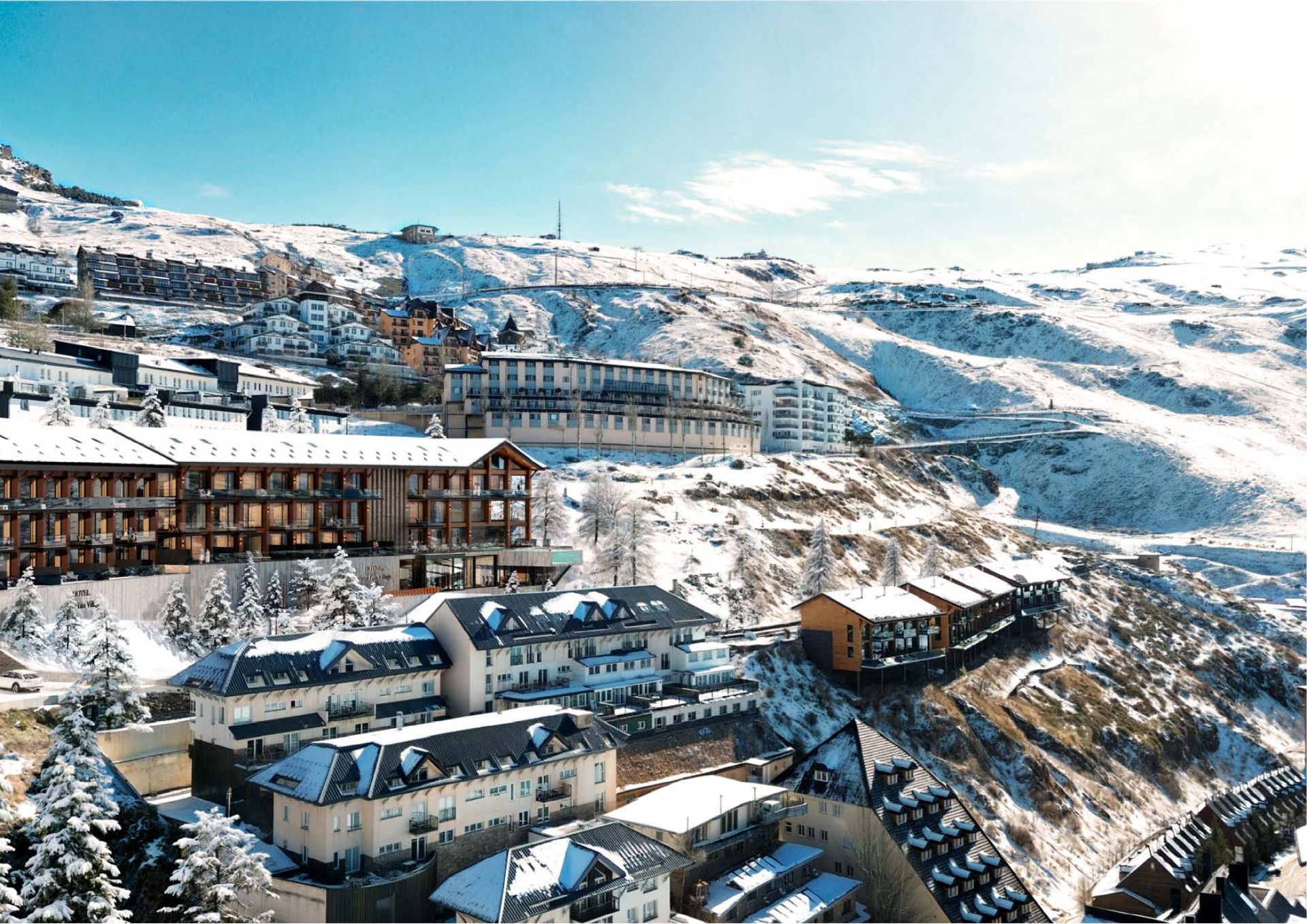 Exterior view of Duplex for sale in Sierra Nevada  with Air Conditioner, Terrace and Swimming Pool