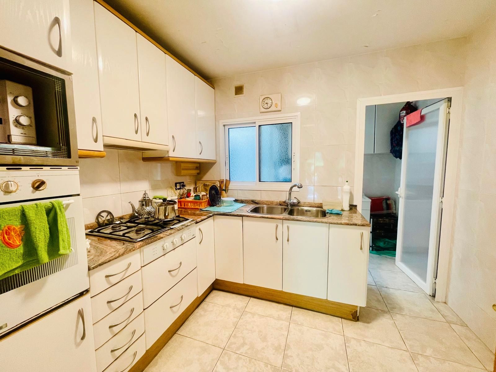 Kitchen of Flat for sale in Granollers  with Heating and Balcony