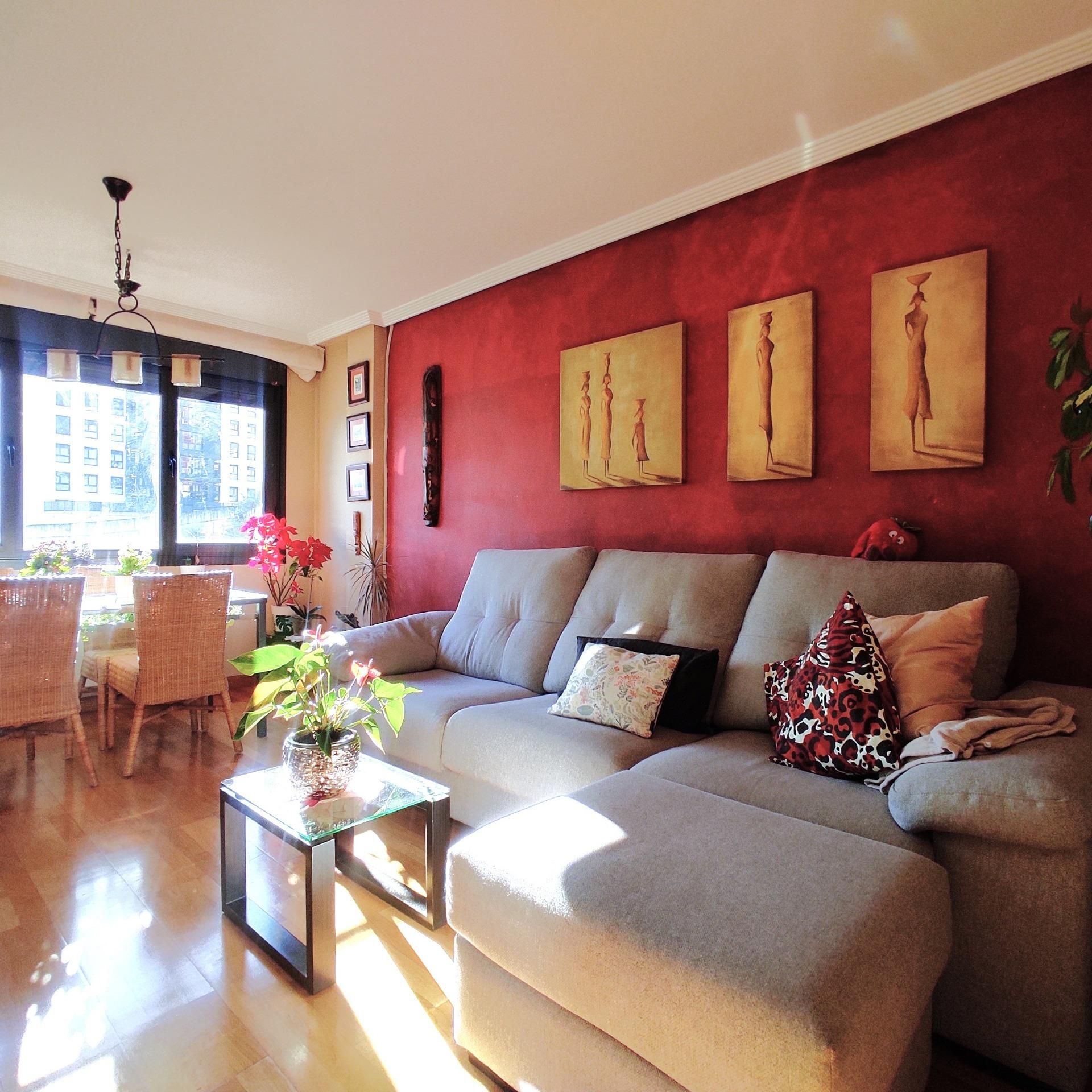 Living room of Flat for rent in Oviedo   with Private garden, Terrace and Storage room