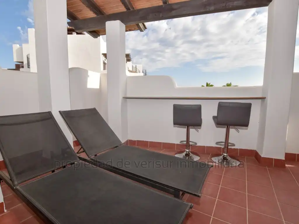 Terrasse von Wohnungen zur Miete in Las Salinas