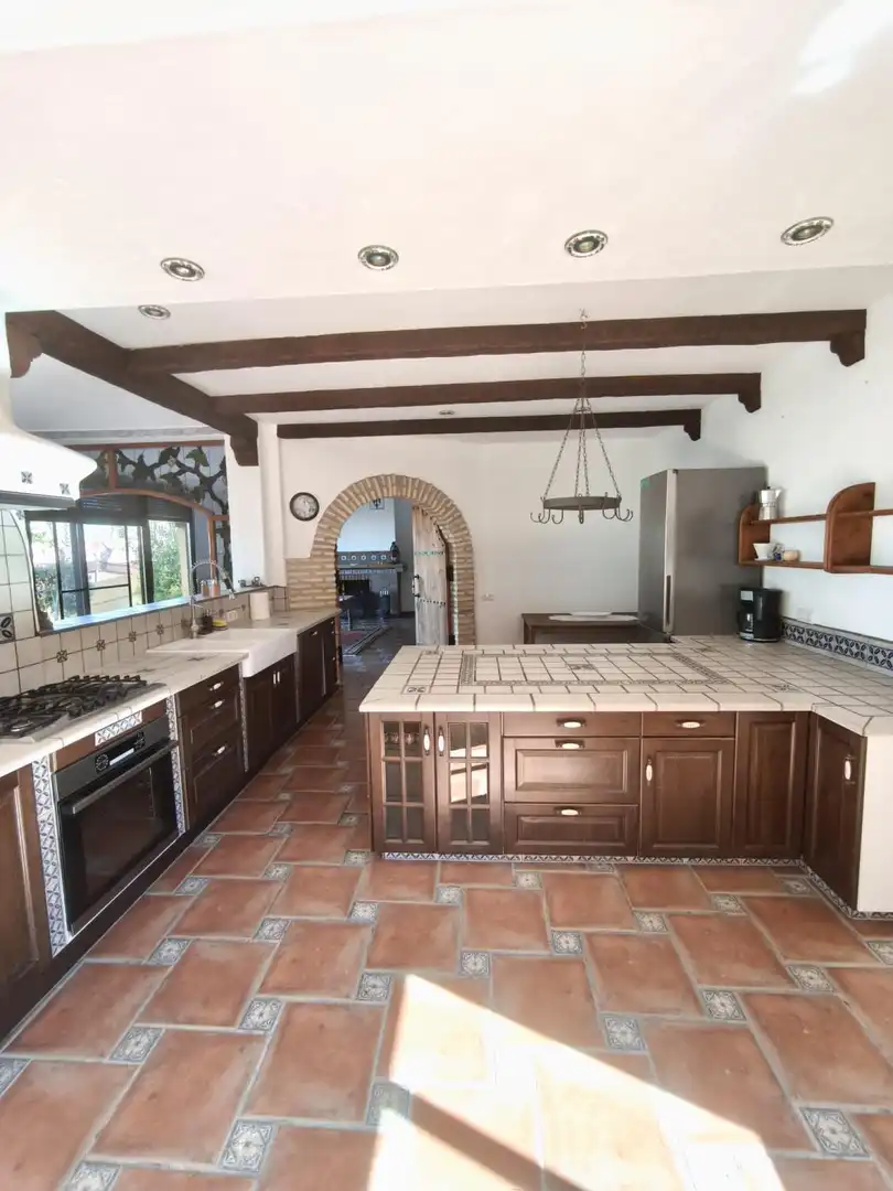 Kitchen of Houses for sale in Sanlúcar de Barrameda  with Heating, Storage room and Furnished