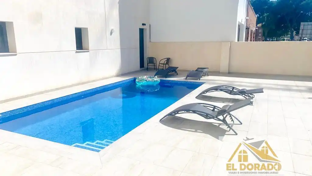 Piscina de Casa o xalet en venda en San Javier amb Aire condicionat, Calefacció i Terrassa