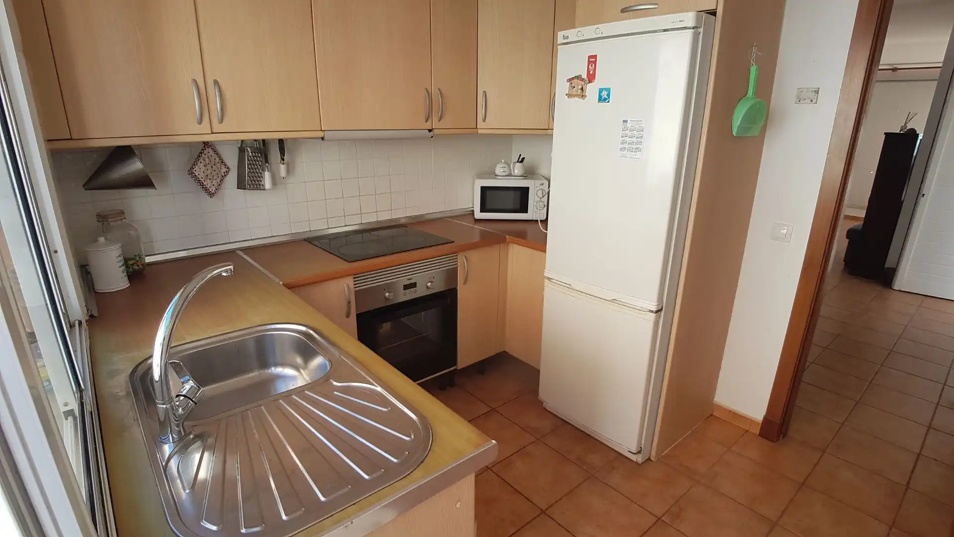 Cocina de Dúplex en venta en La Oliva con Jardín privado