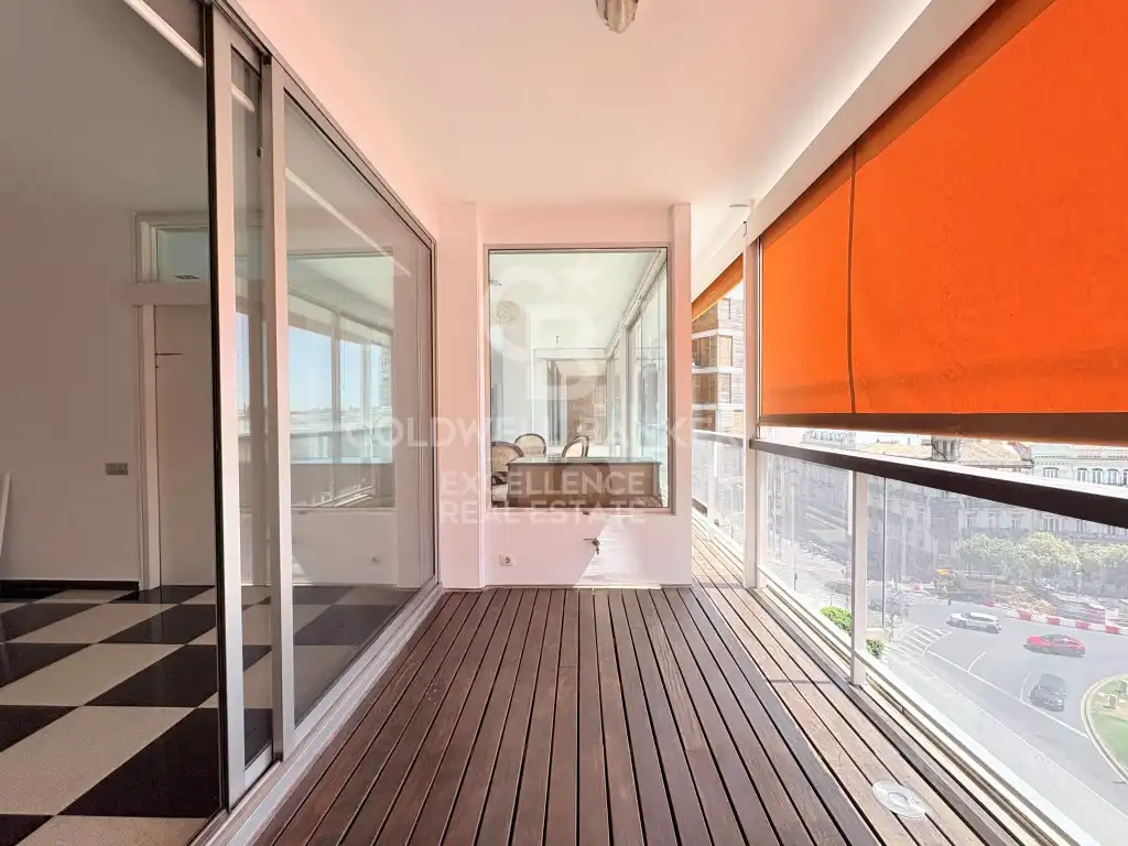 Terraza de Piso de alquiler en Valencia con Terraza