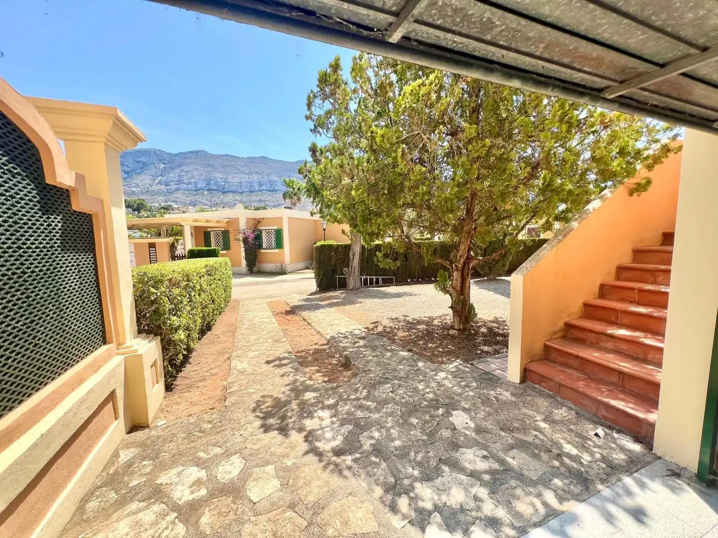 Exterior view of Detached homes for sale in Dénia  with Air Conditioner, Terrace and Community pool
