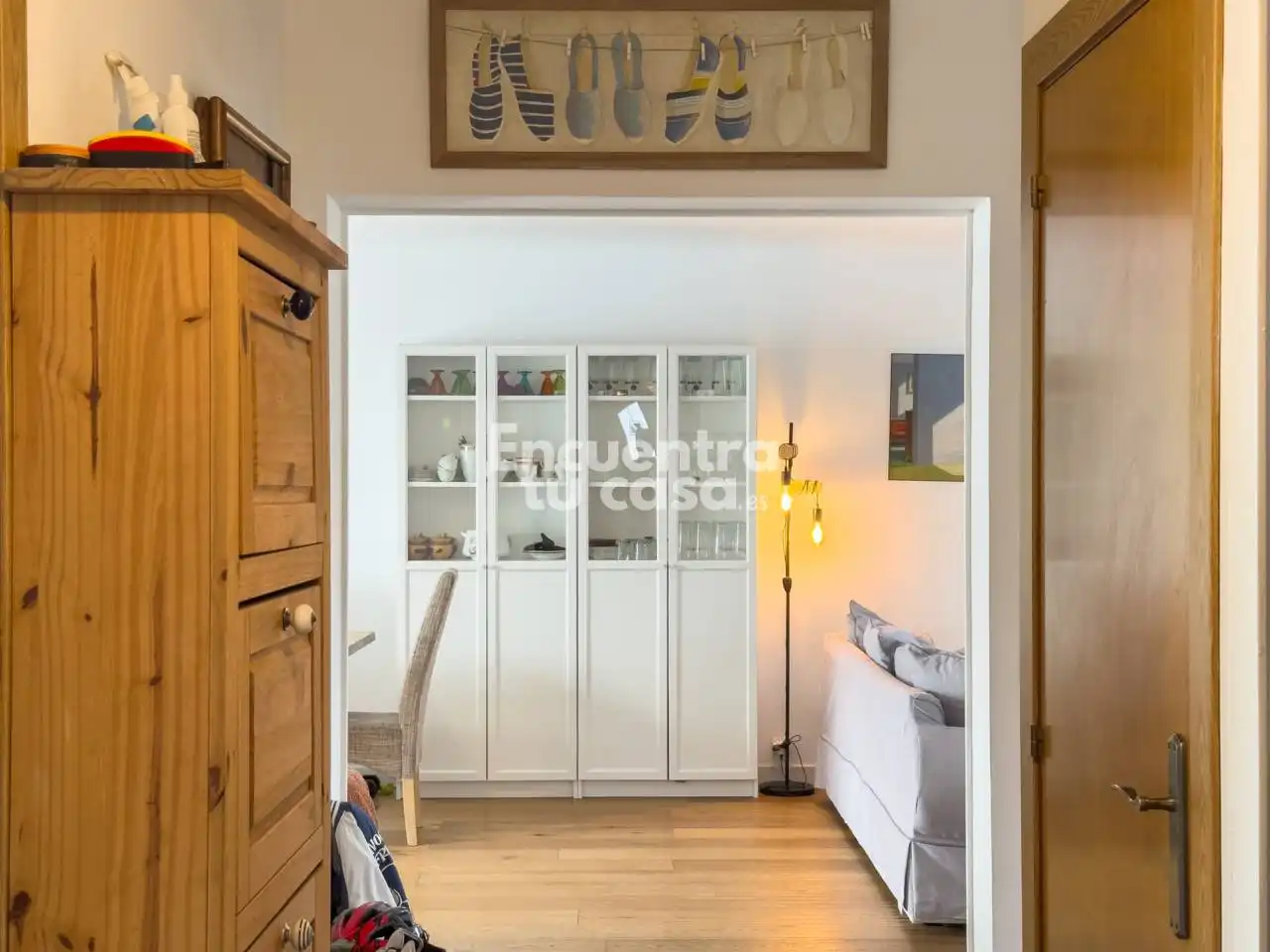 Wohnzimmer von Haus oder Chalet zum Verkauf in Hendaye mit Heizung, Privatgarten und Terrasse