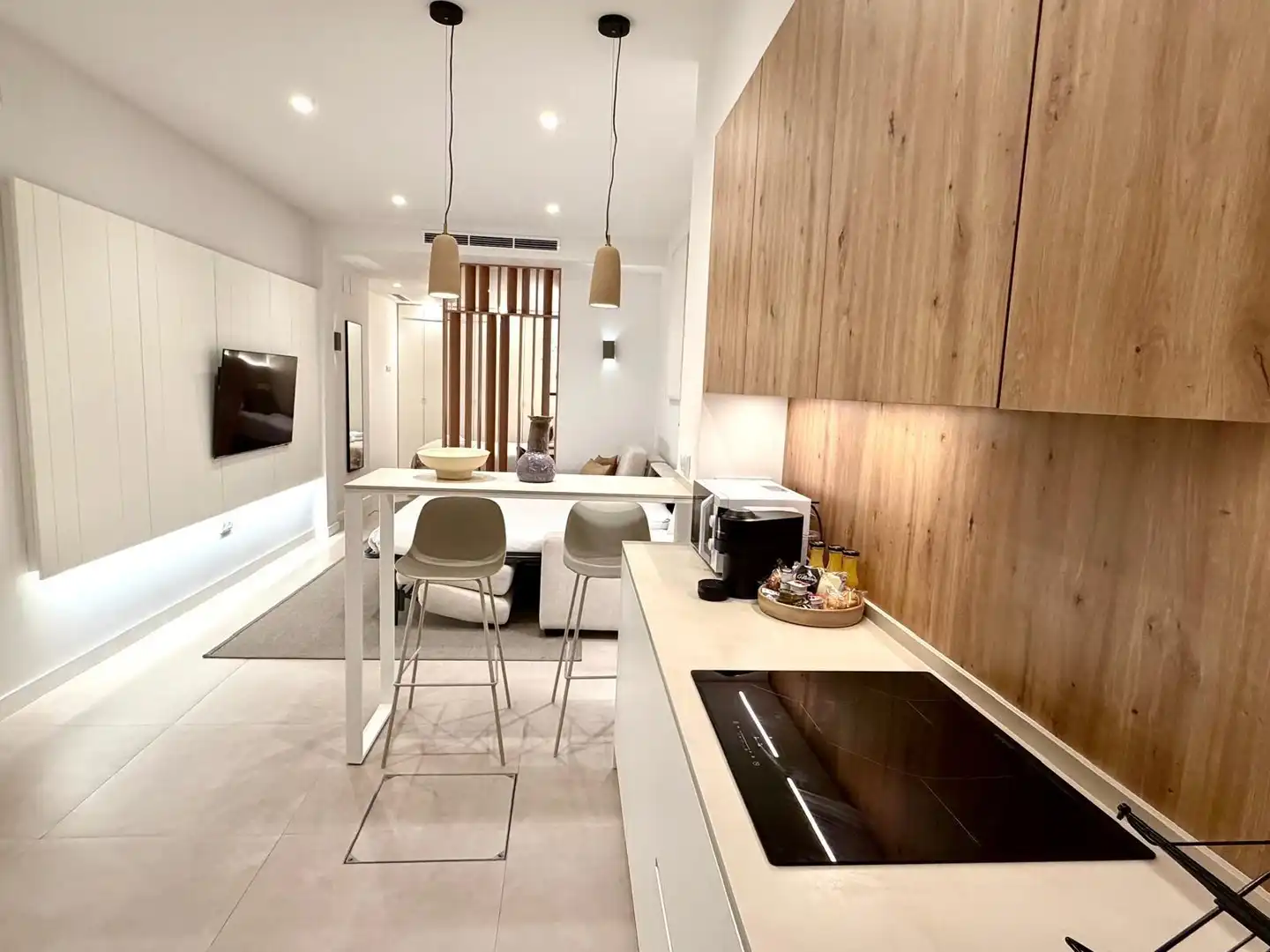 Küche von Loft zum Verkauf in  Sevilla Capital mit Klimaanlage und Möbliert