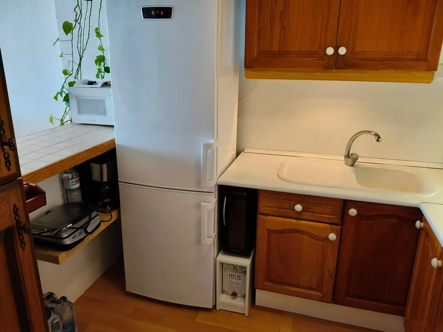 Cuina de Apartament en venda en La Matanza de Acentejo amb Moblat, Balcó i Piscina comunitària