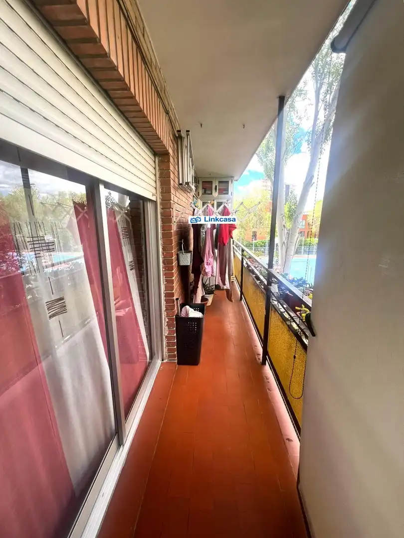 Balcony of Flat for sale in Madrid  with Heating and Terrace