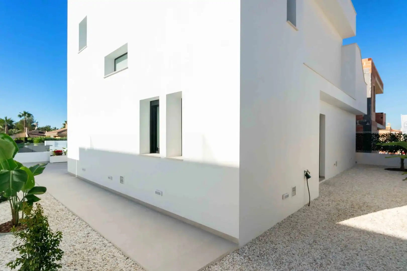 Vista exterior de Casa o chalet en venta en Rojales con Aire acondicionado, Jardín privado y Piscina