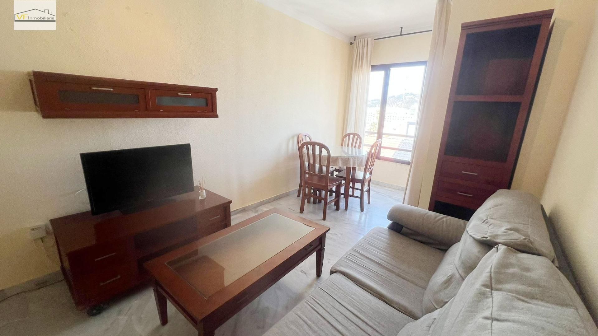 Living room of Apartment to rent in Málaga Capital  with Air Conditioner and Heating