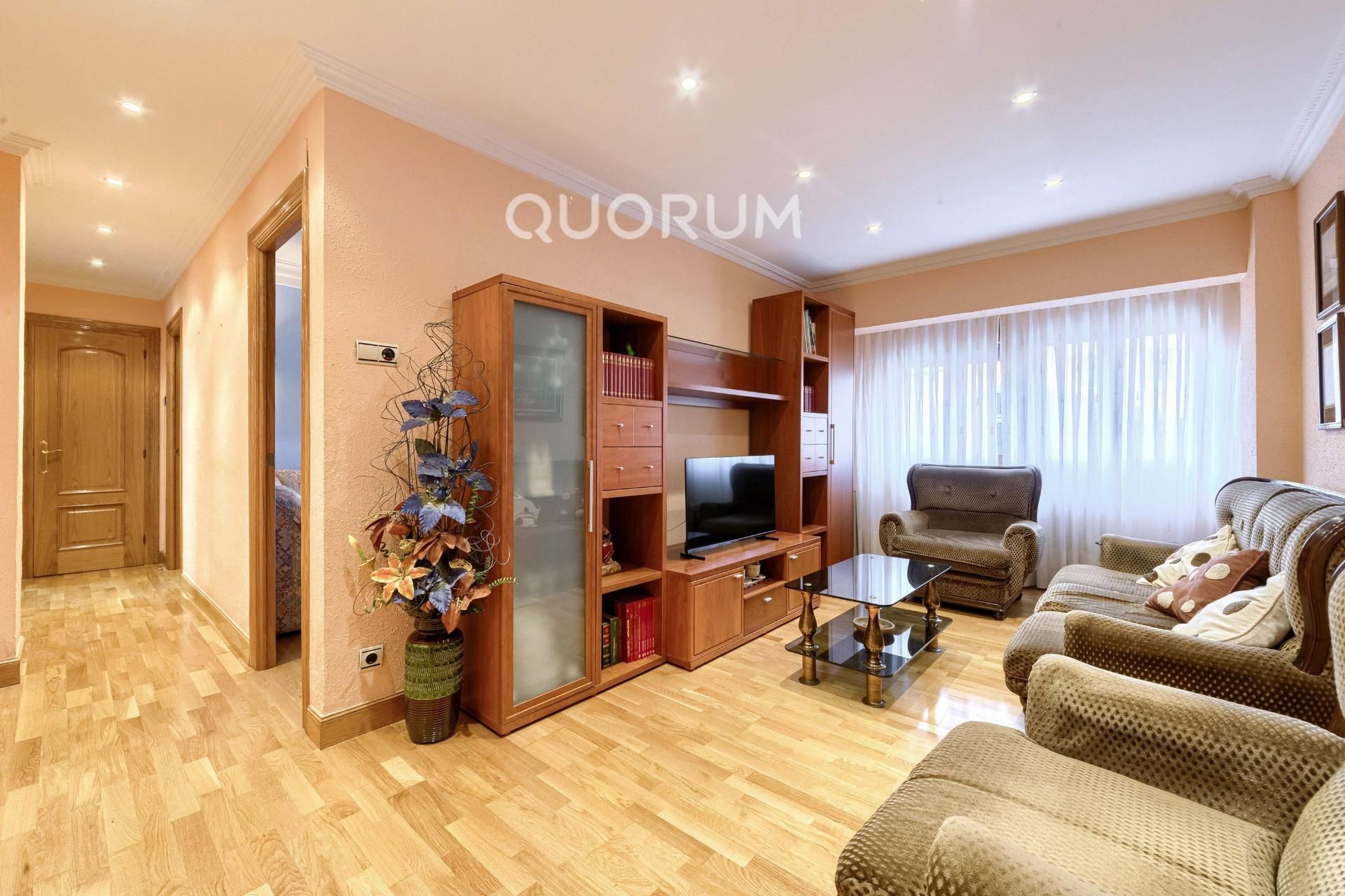 Wohnzimmer von Wohnung zum Verkauf in Barakaldo  mit Heizung, Möbliert und Balkon