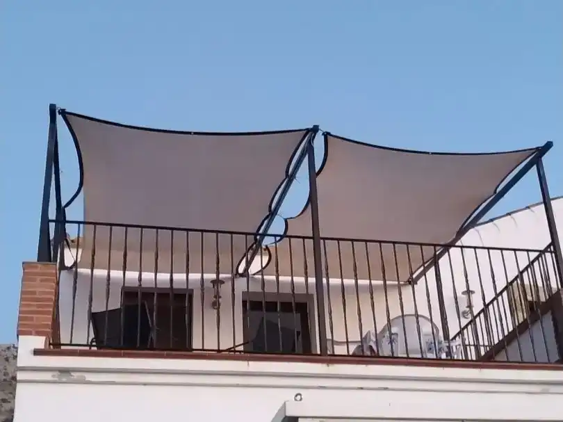 Terrasse von Wohnungen zur Miete in Cortes de la Frontera mit Klimaanlage und Balkon