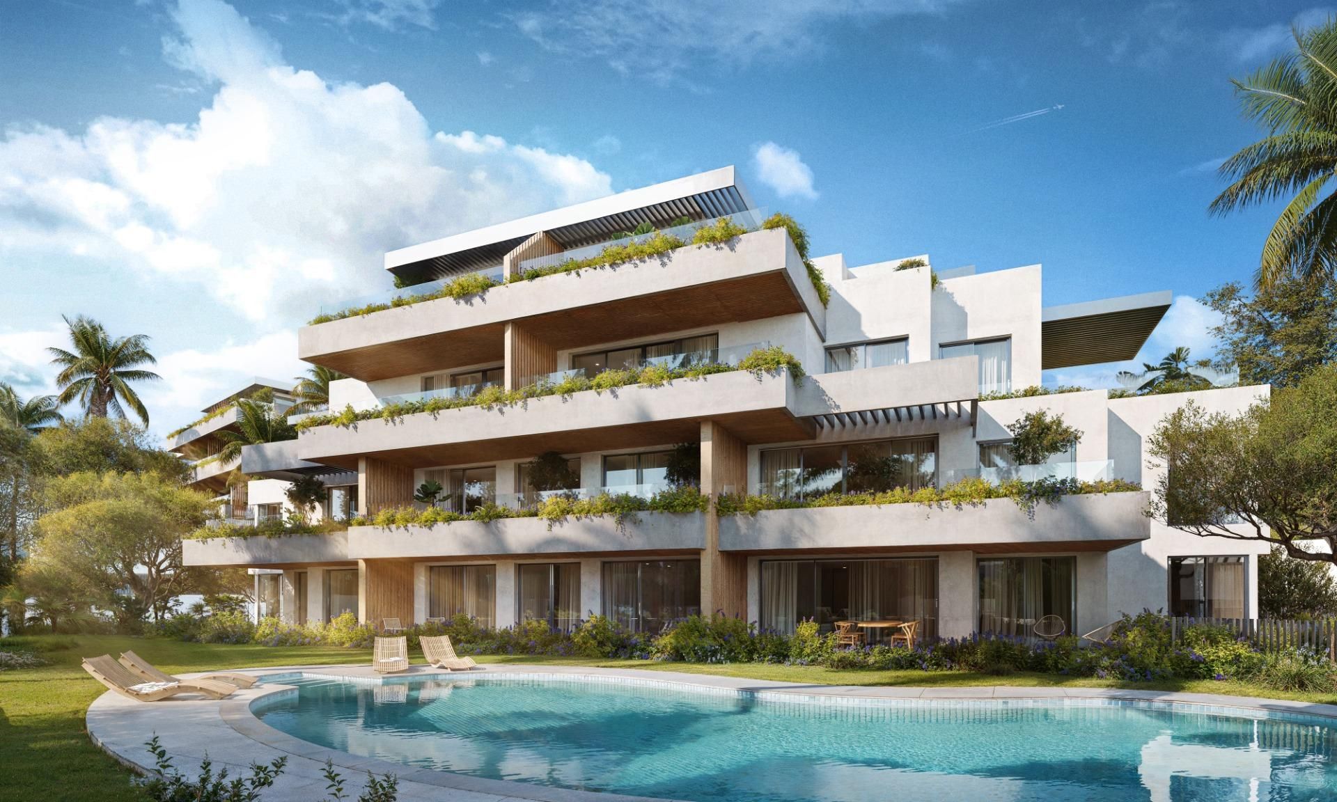 Exterior view of Planta baja for sale in Mijas  with Air Conditioner, Heating and Private garden