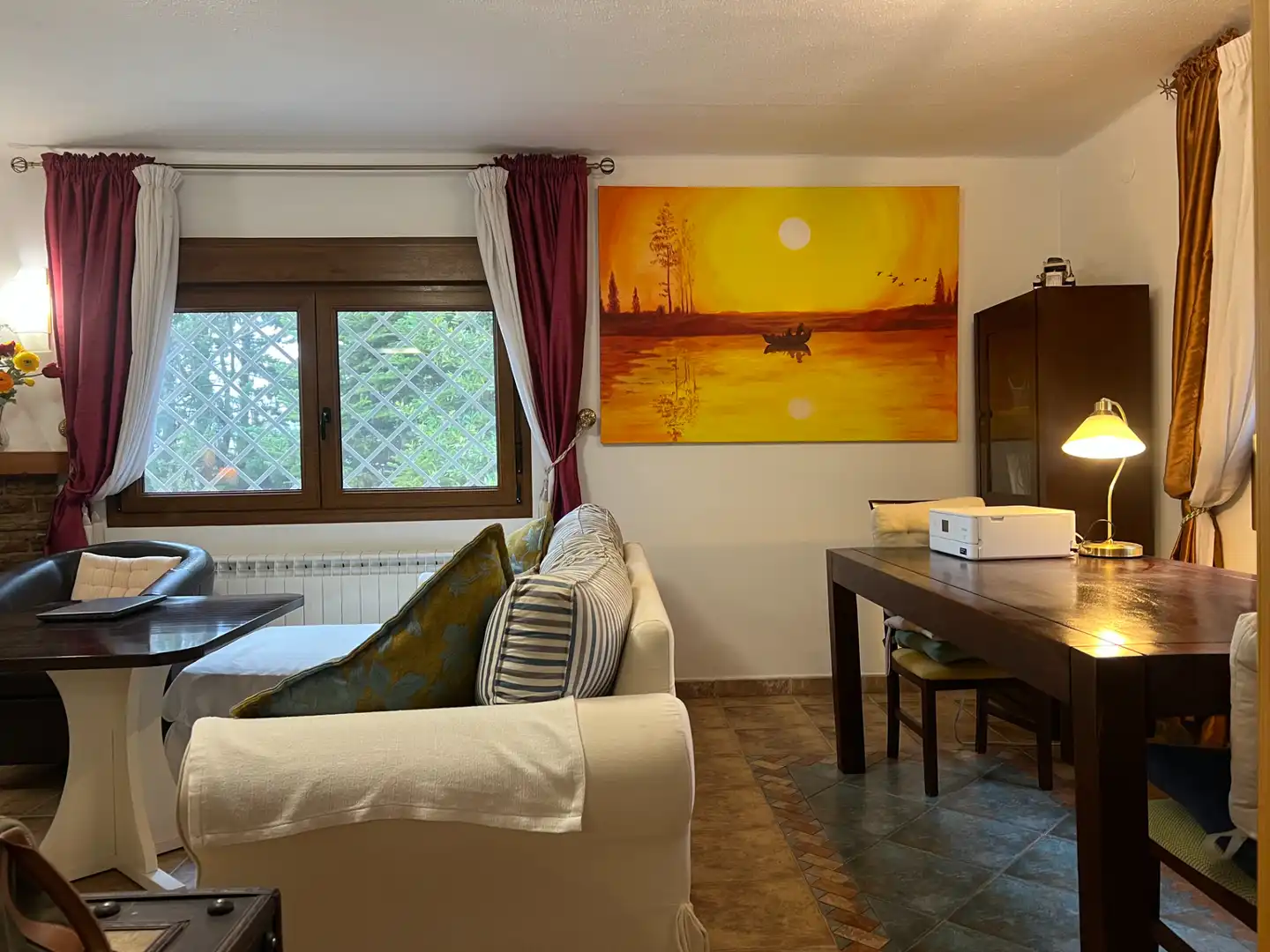 Sala de estar de Casa o chalet en venta en Murillo de Gállego