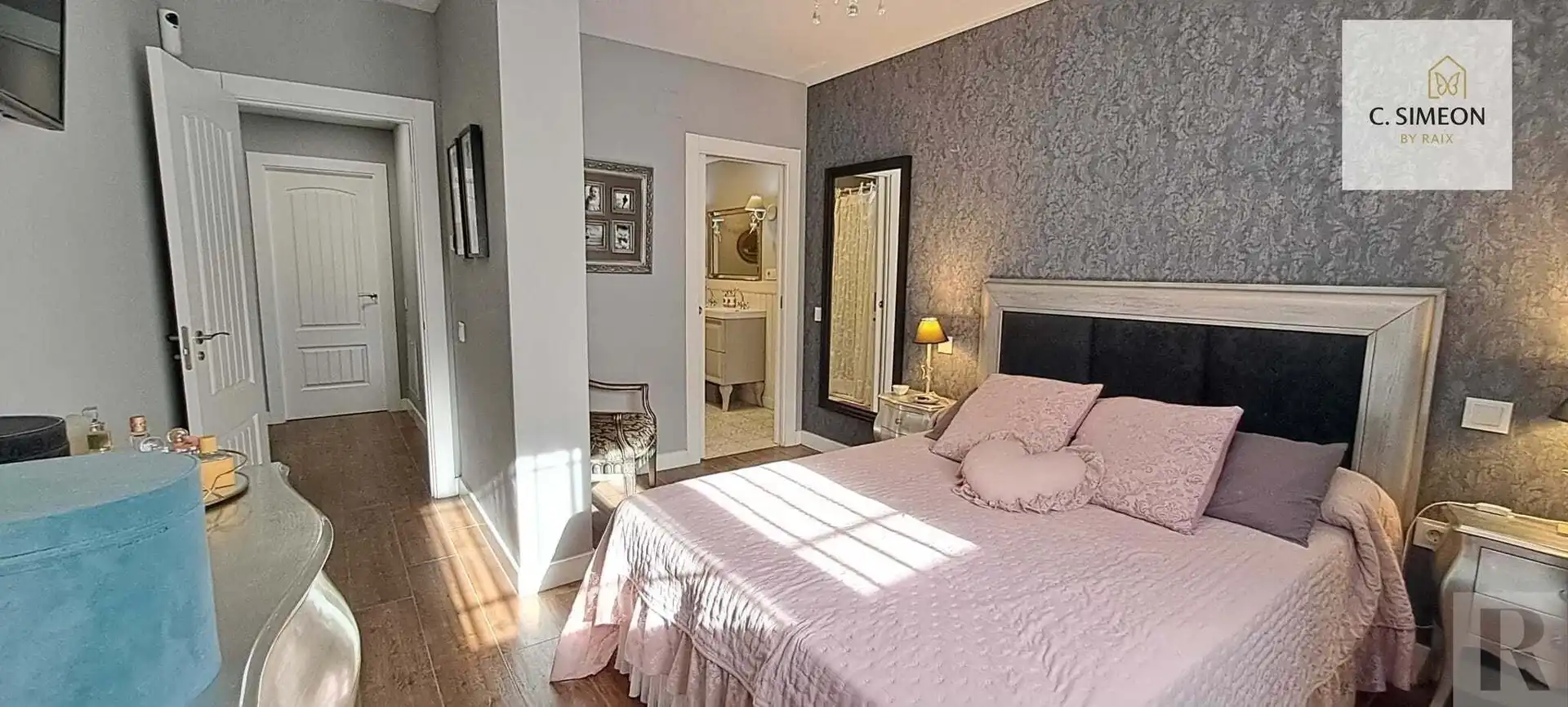Dormitori de Casa adosada en venda en Villarejo de Salvanés amb Aire condicionat, Calefacció i Terrassa