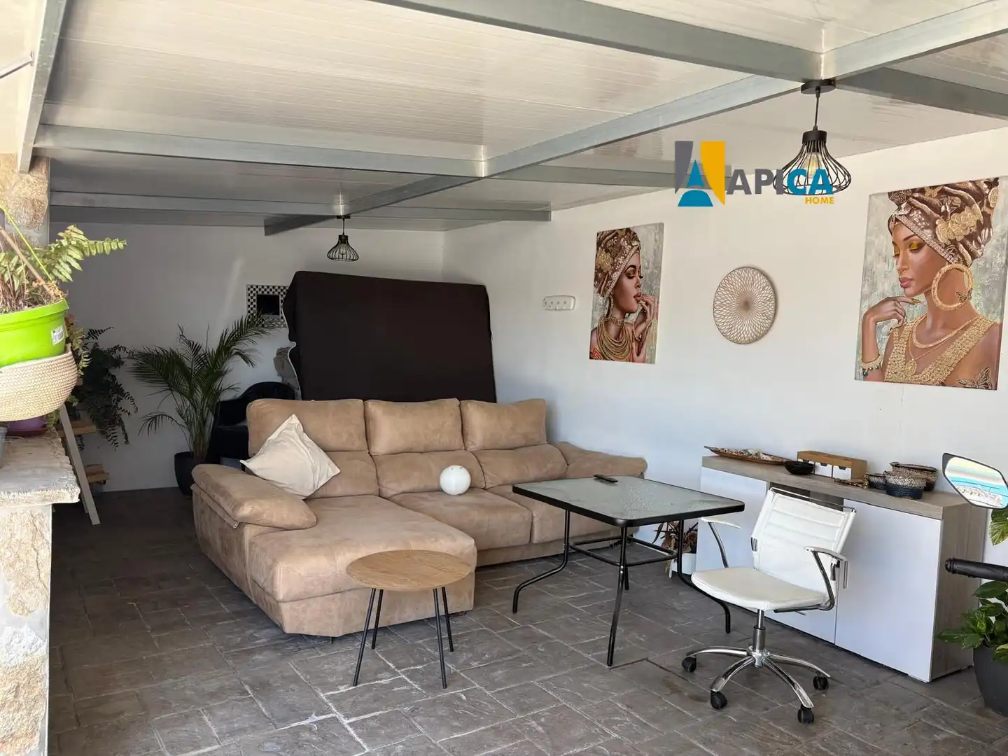 Living room of Houses for sale in Chiclana de la Frontera  with Air Conditioner, Terrace and Storage room