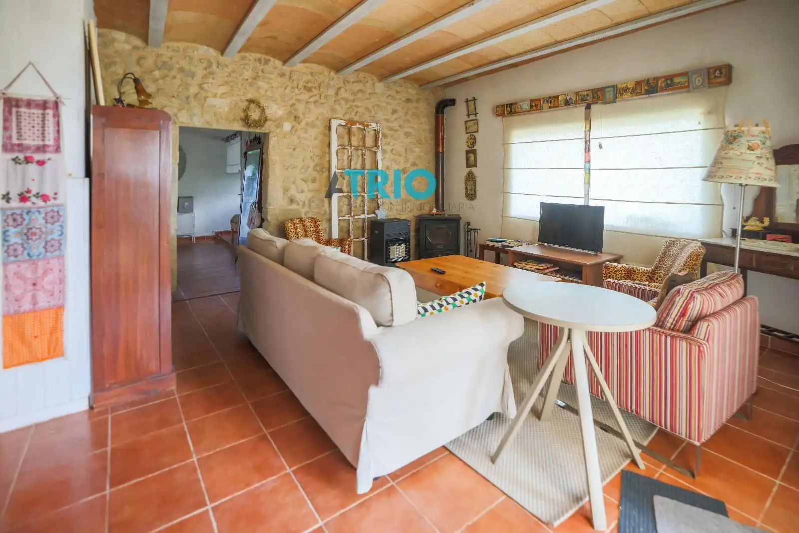 Sala d'estar de Casa o xalet en venda en Montuïri amb Calefacció
