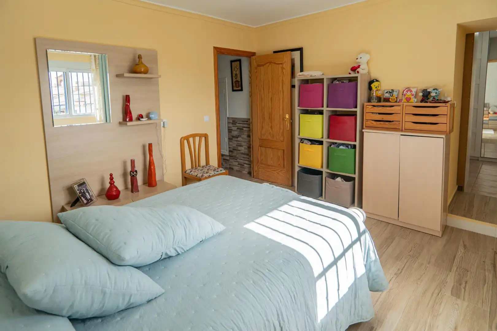 Bedroom of Houses for sale in Macharaviaya  with Air Conditioner and Terrace