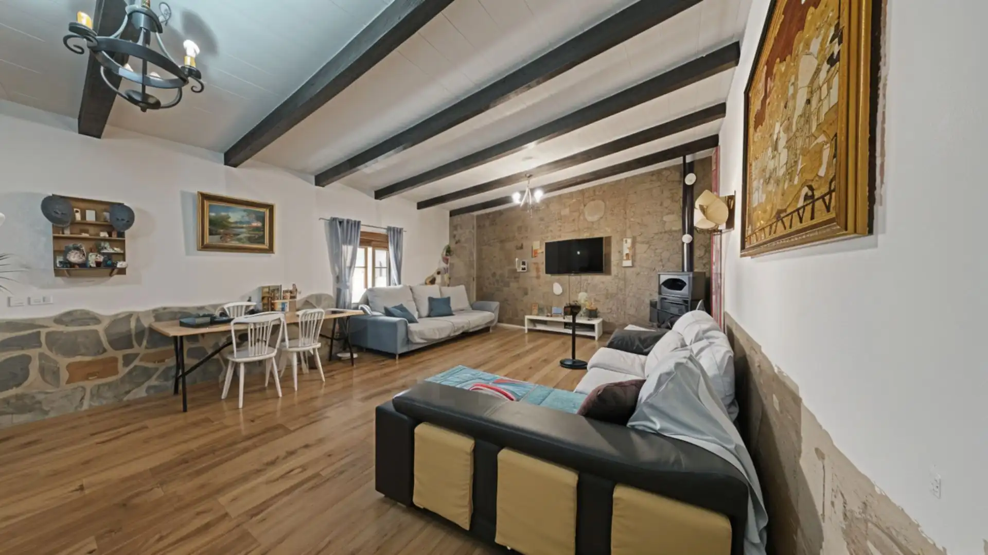 Sala de estar de Piso en venta en Los Franceses – La Vega