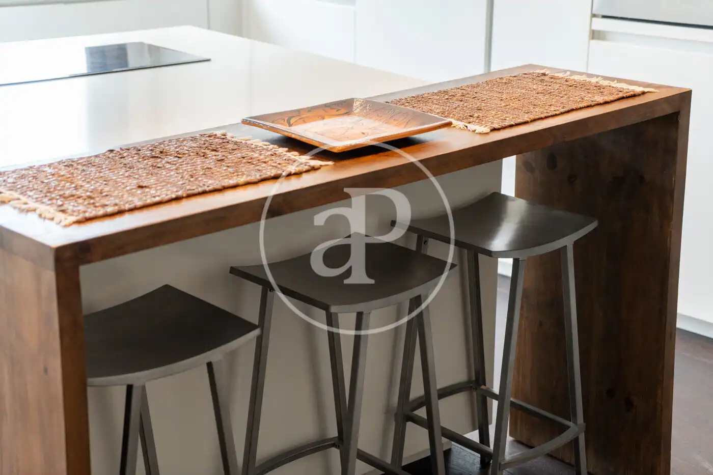 Cocina de Ático de alquiler en  Palma de Mallorca con Aire acondicionado, Calefacción y Terraza
