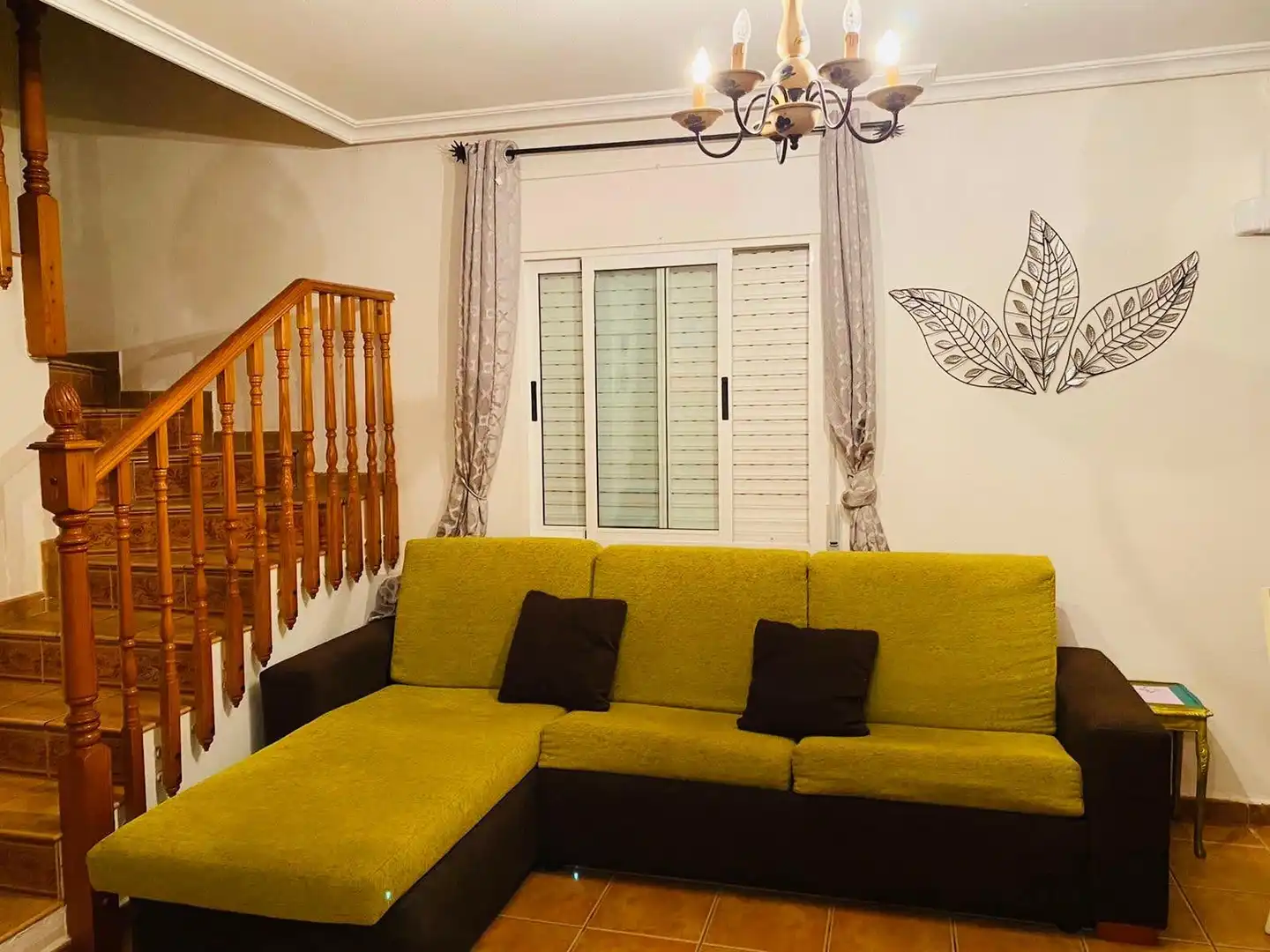Sala de estar de Casa o chalet de alquiler en Orihuela con Aire acondicionado, Calefacción y Terraza