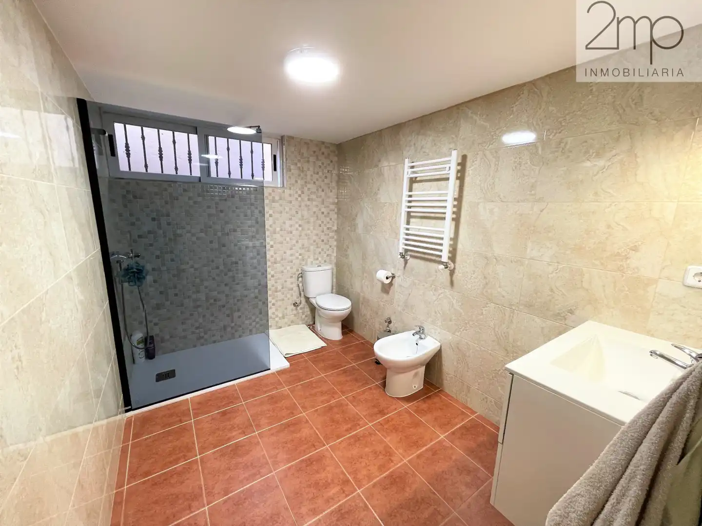 Baño de Apartamento de alquiler en Manzanares El Real con Calefacción, Amueblado y Lavadora