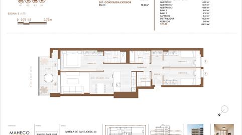 Foto 5 de Piso en venta en Rambla de Sant Jordi, 60, Centre, Barcelona