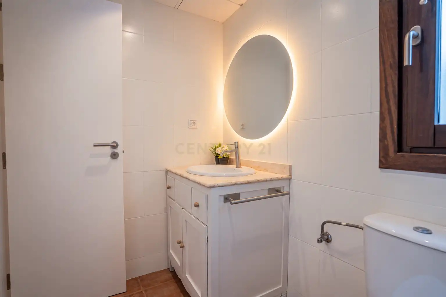 Badezimmer von Wohnung zur Miete in Centro