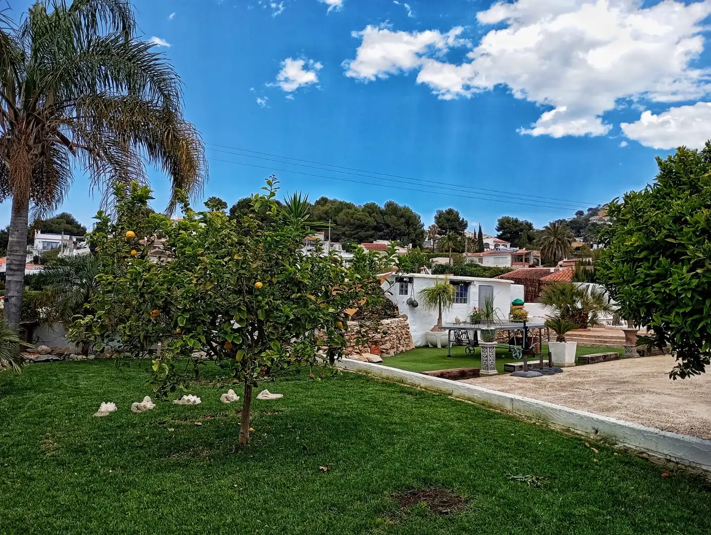 Jardín de Casa o chalet de alquiler en Moraira con Aire acondicionado, Calefacción y Jardín privado
