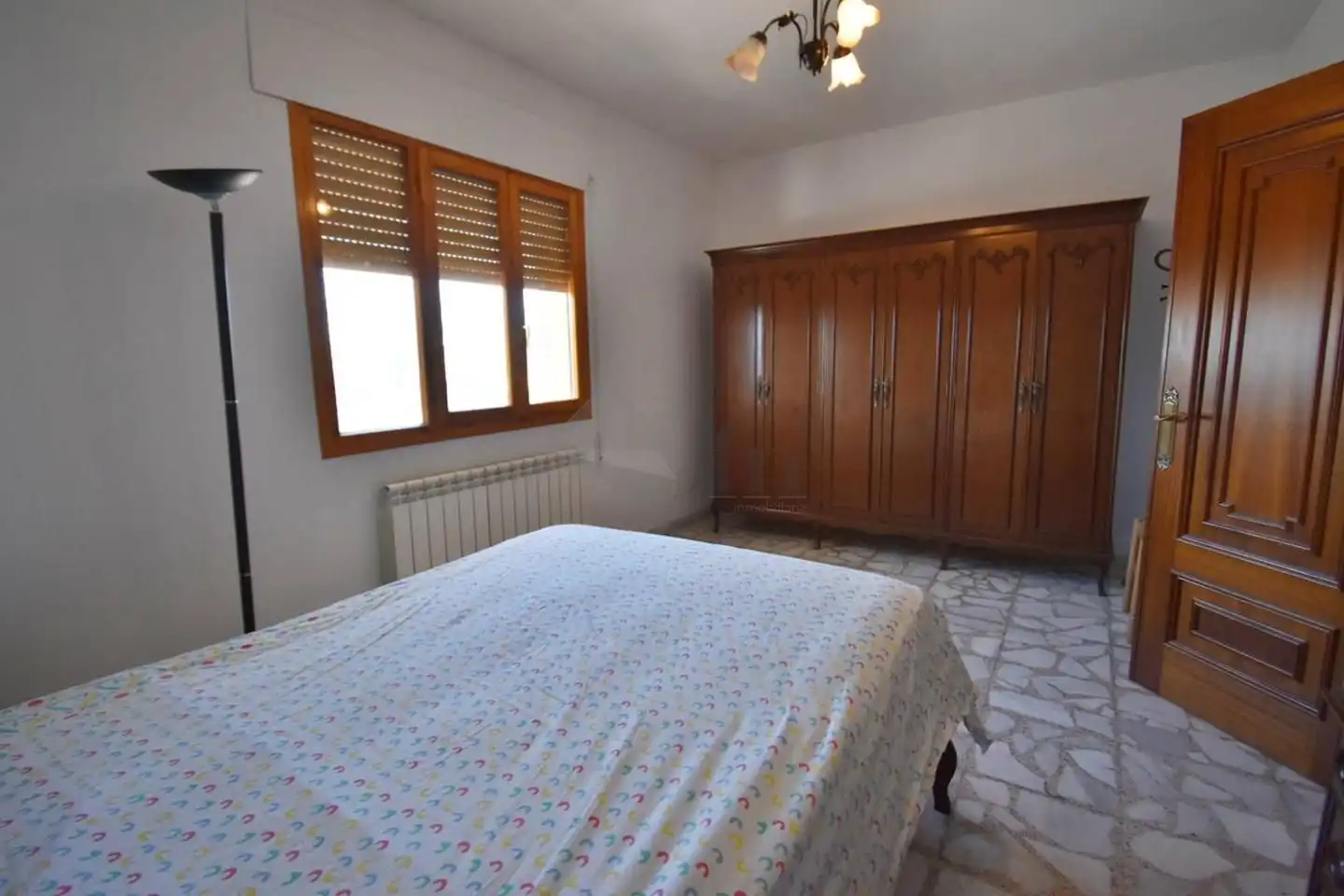 Dormitori de Casa o xalet en venda en Villaverde de Íscar amb Calefacció i Jardí privat
