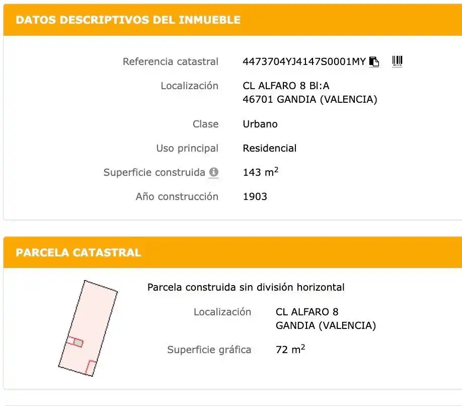 Residential zum Verkauf in Gandia