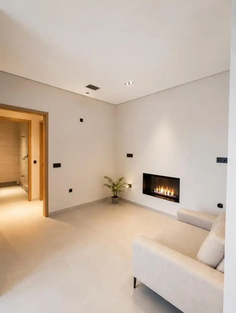 Living room of Detached homes for sale in La Oliva  with Air Conditioner, Private garden and Terrace